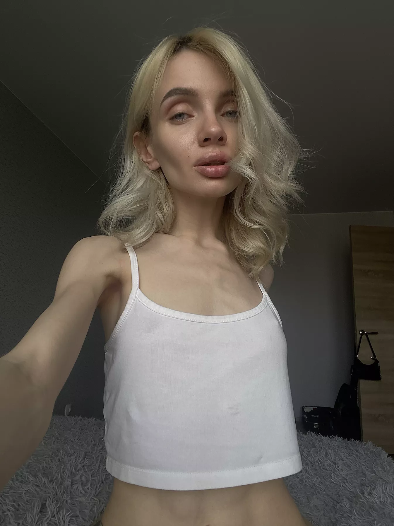 The smallest breasts here :)