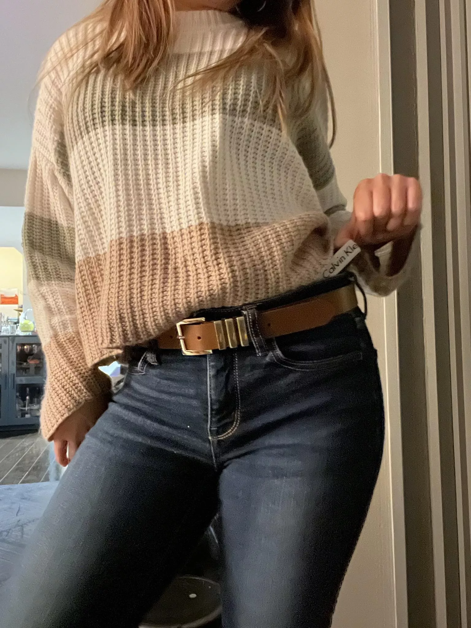 They fit so well, but I couldn’t wait to show off what was underneath