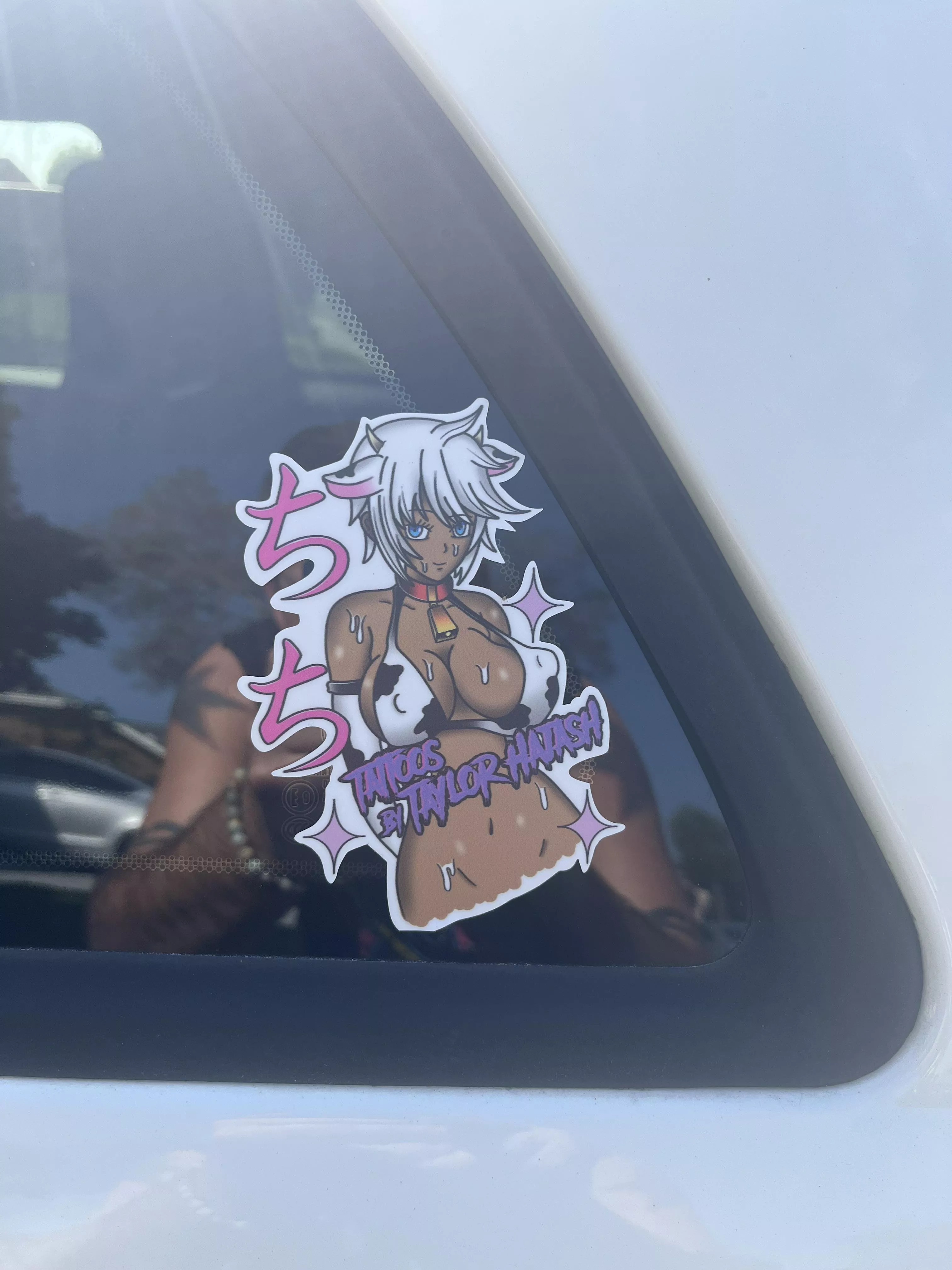 This post is getting hate over at r/Abarth. What do you guys think? Good sticker for Li’l Dippy?