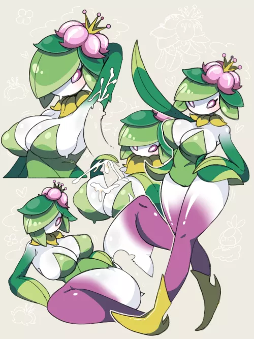 Training Hisuian Lilligant~ (osakana2gou)