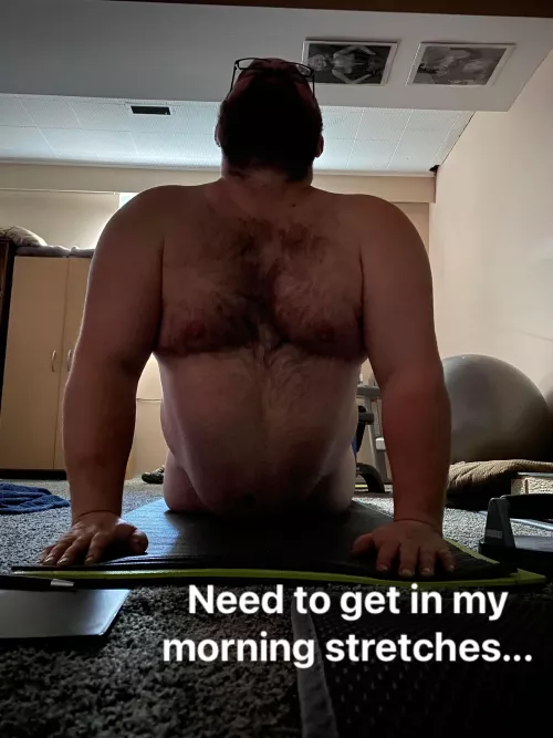 Trying to stay healthy