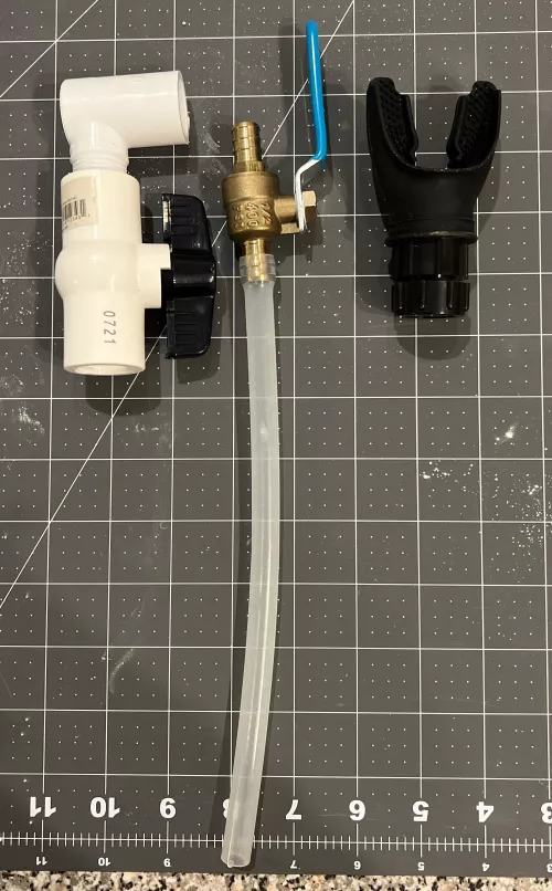 Vac bed- I just finished making my latex vacuum bed, but what type of breath valve do you use for your setup? My bed can fit all, but I’m leaning on building a stand using the middle one.