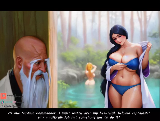 Watching Over Unohana (Baxmax11)