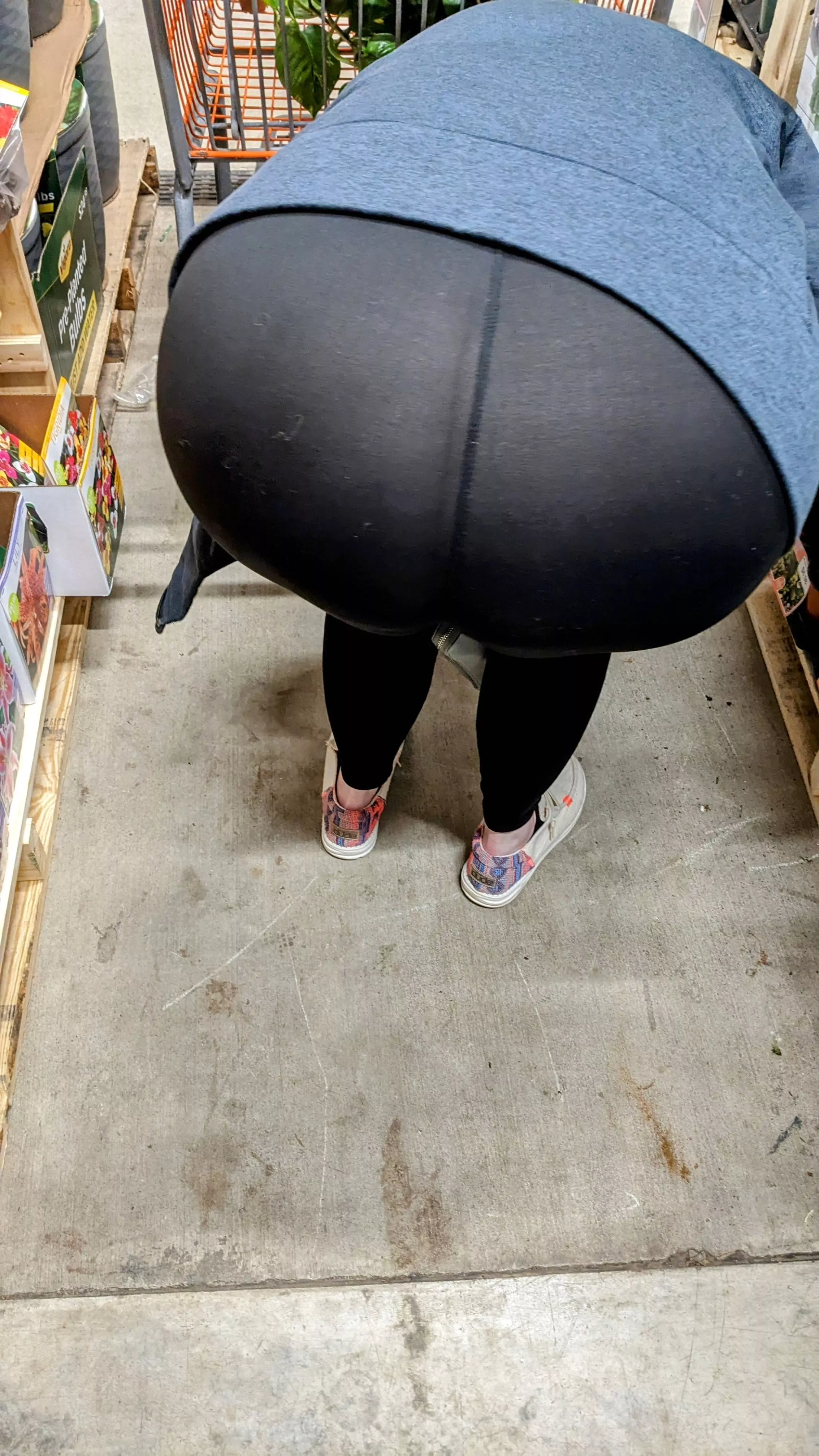 Wife was commando in the store today. Think anyone noticed?