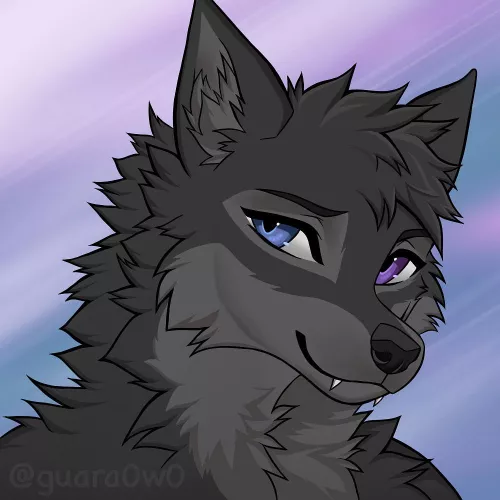 Wolf icon (art by me)
