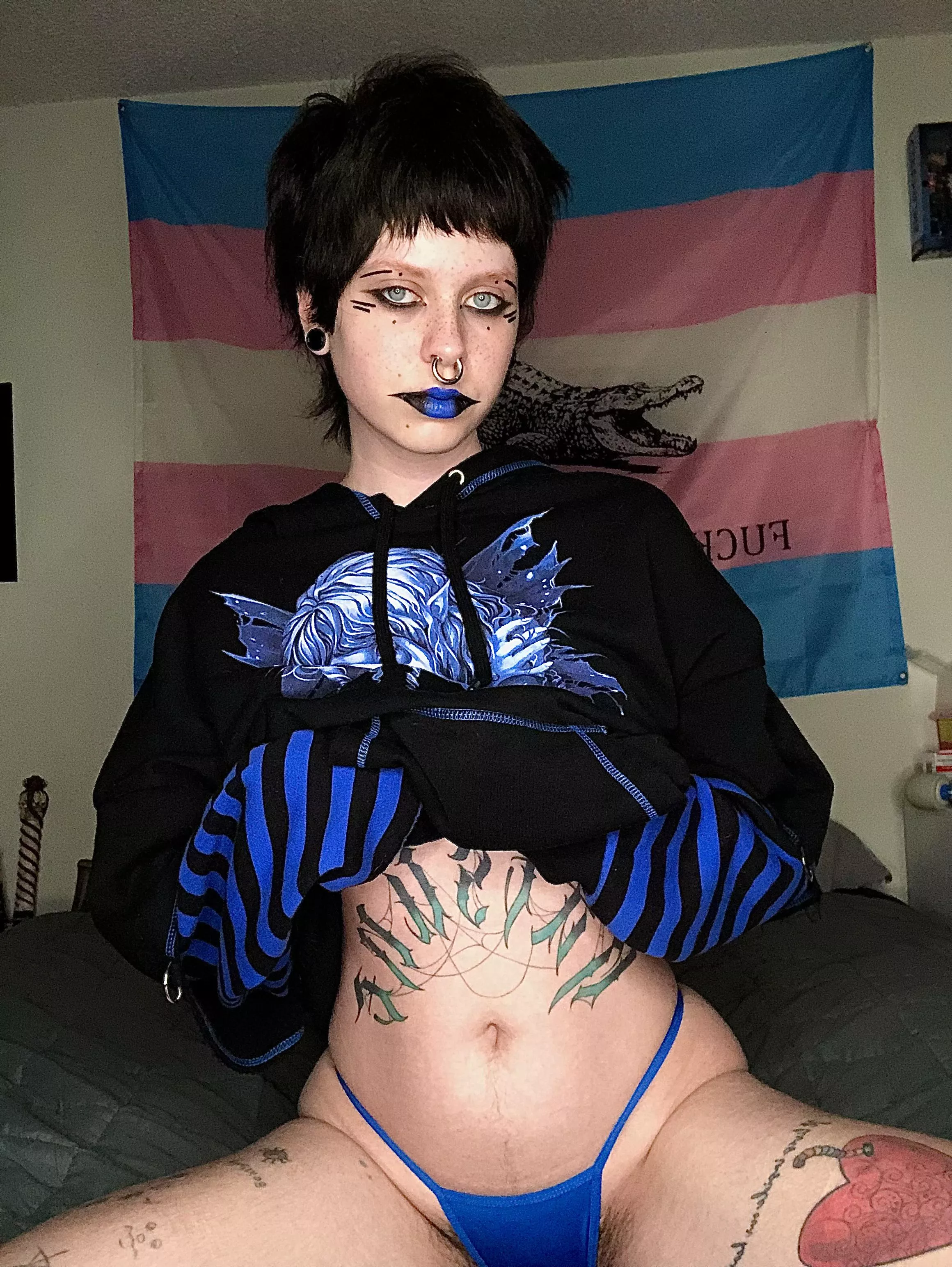 would you warm up the blue boi?