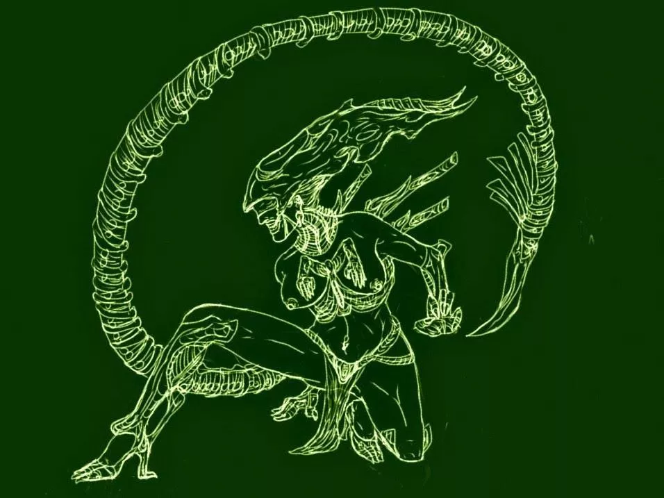 Xenomorph Queen Dom, by me (2017)