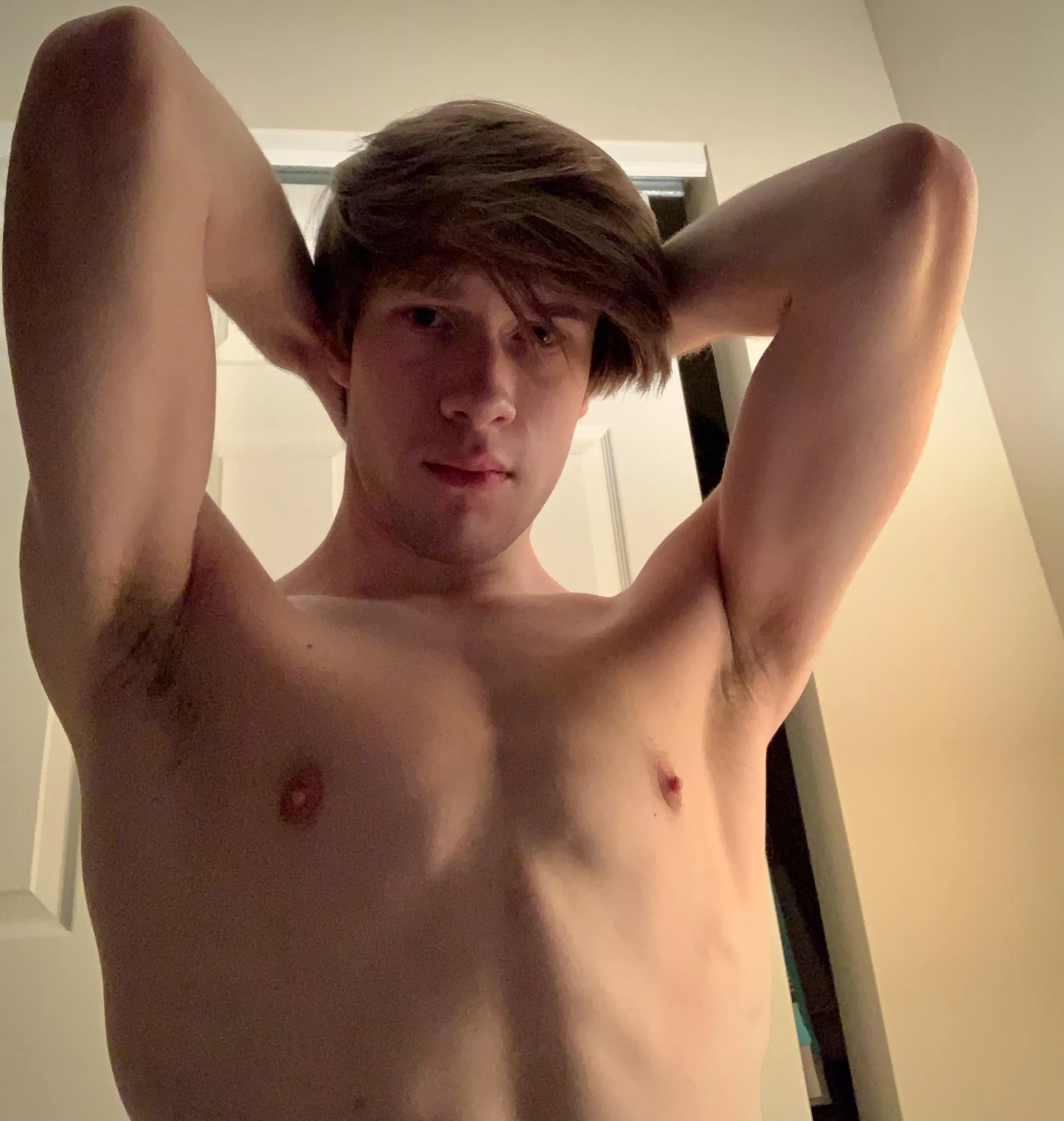 (19m) get your face in there!