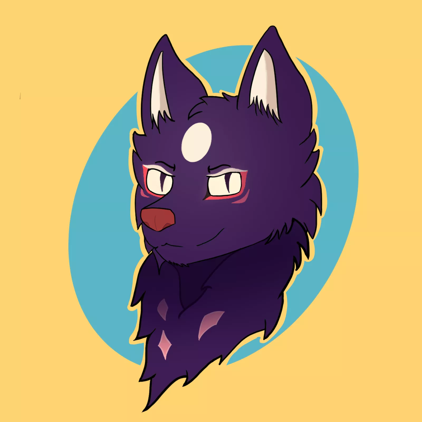 A little draw for a friend. I'm learning to draw, it's like My 10th draw uwu