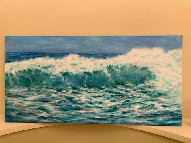 A recent wave painting