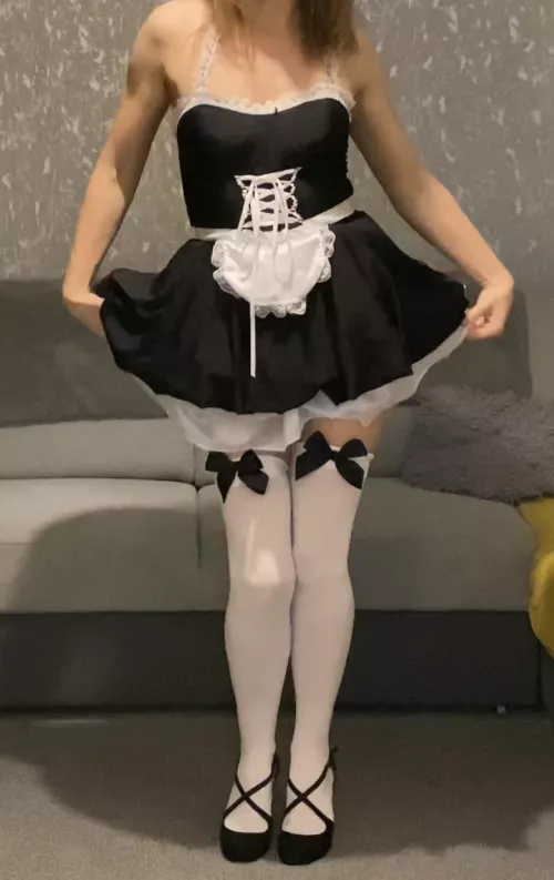 A still from a movie I made. Like the bows? X