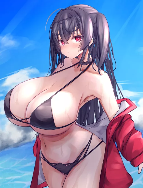 Black Bikini Taihou [Azur Lane]