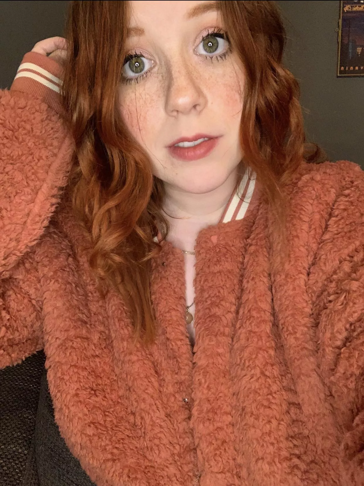 Bright eyed and bushy tailed this morning, even though I’m absolutely freezing in Scotland! [F]