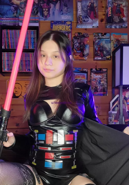 Darth Vader is a brunette woman now