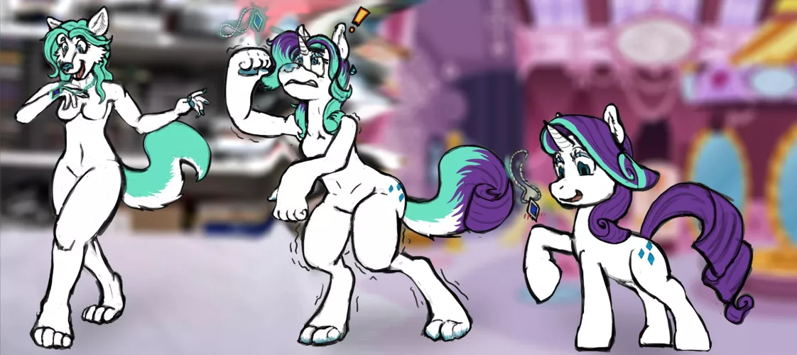 Fabulous Rarity TF by MaximumEevee on Twitter