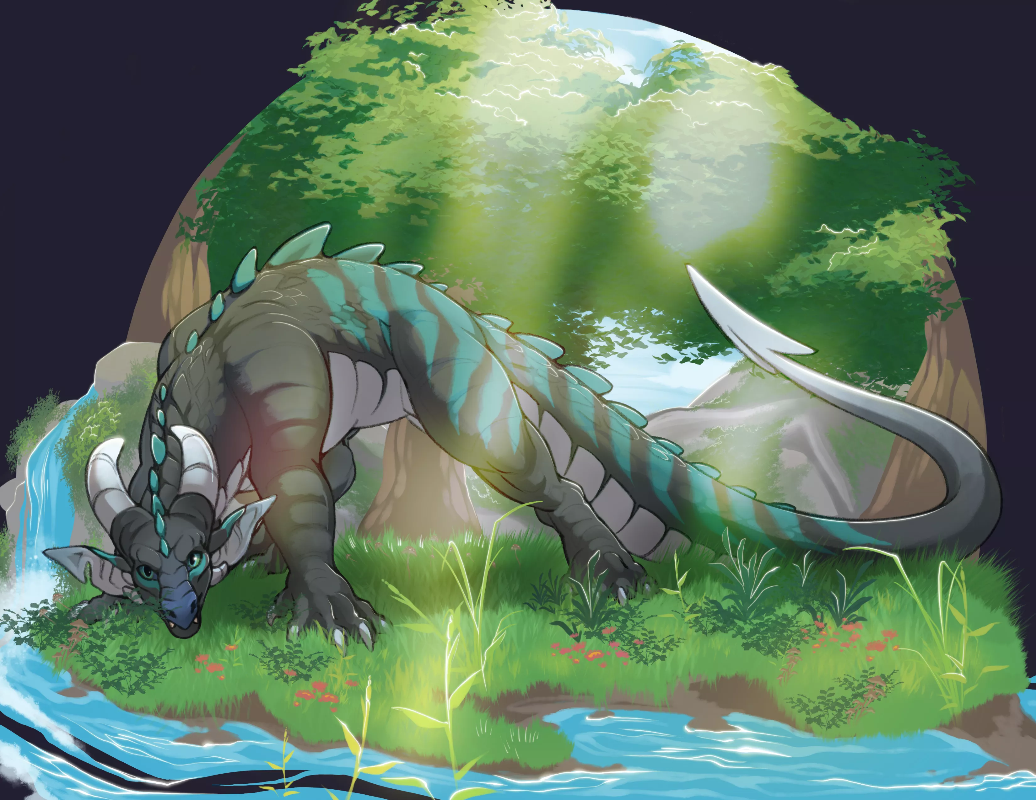 Fateful encounter (my art) (commissions are open!)