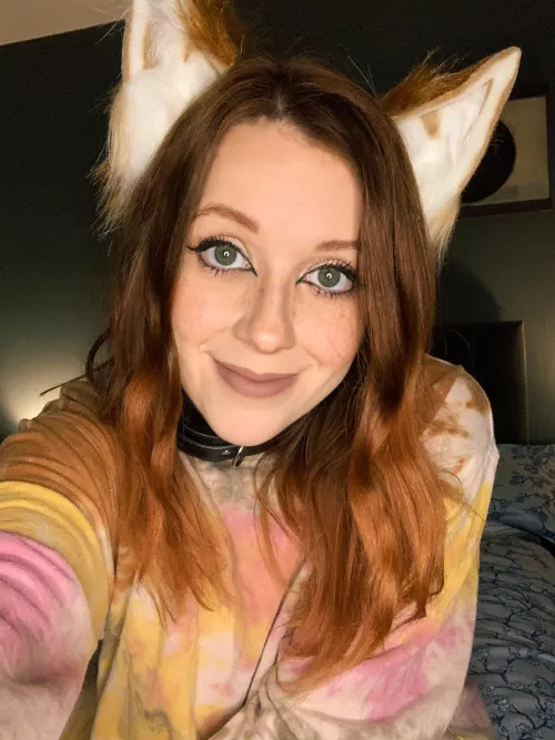 Finally found ears that match my hair for my Kitsune outfit!