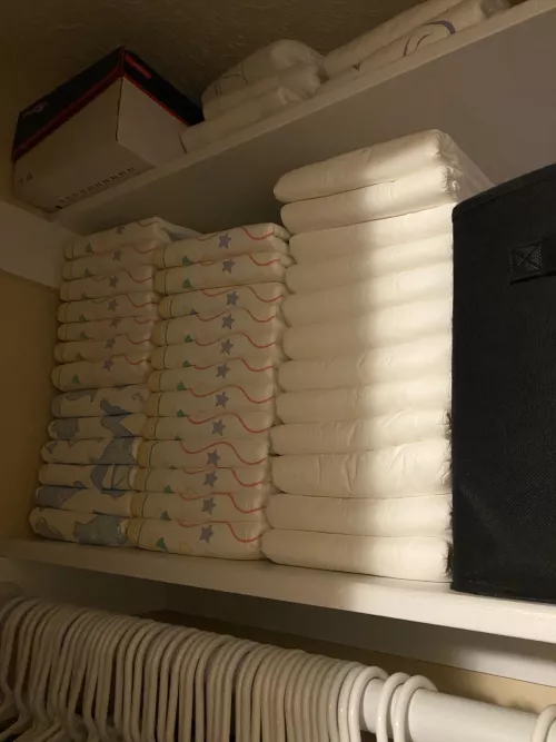 Finally got my stash set up nicely 😁