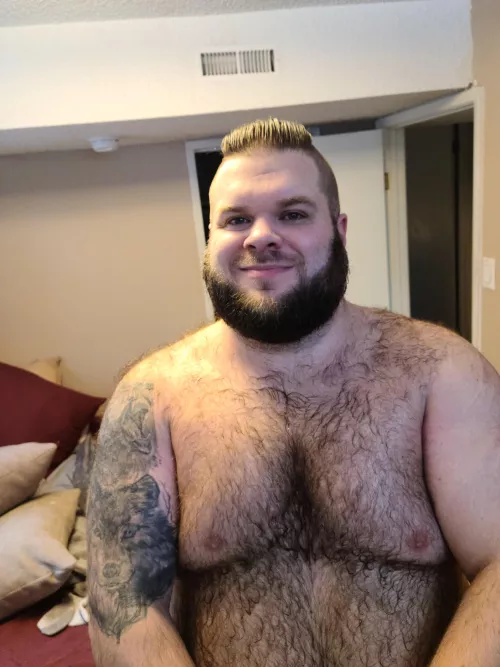 Fresh out of the shower!