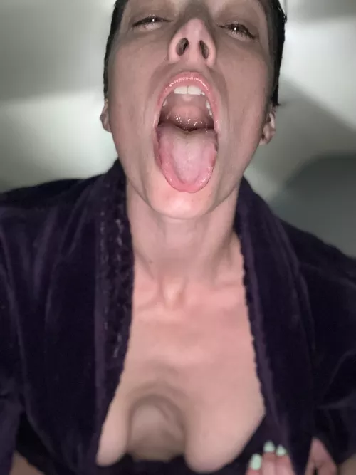 Hit the back of my throat🍆