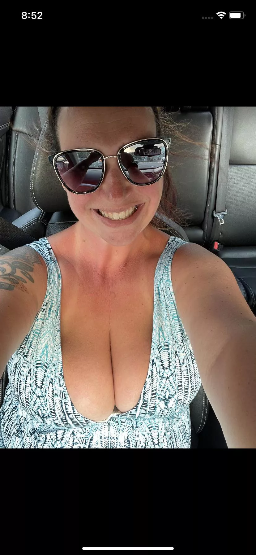 Hope you won’t mind when I show up to the BBQ wearing this dress.