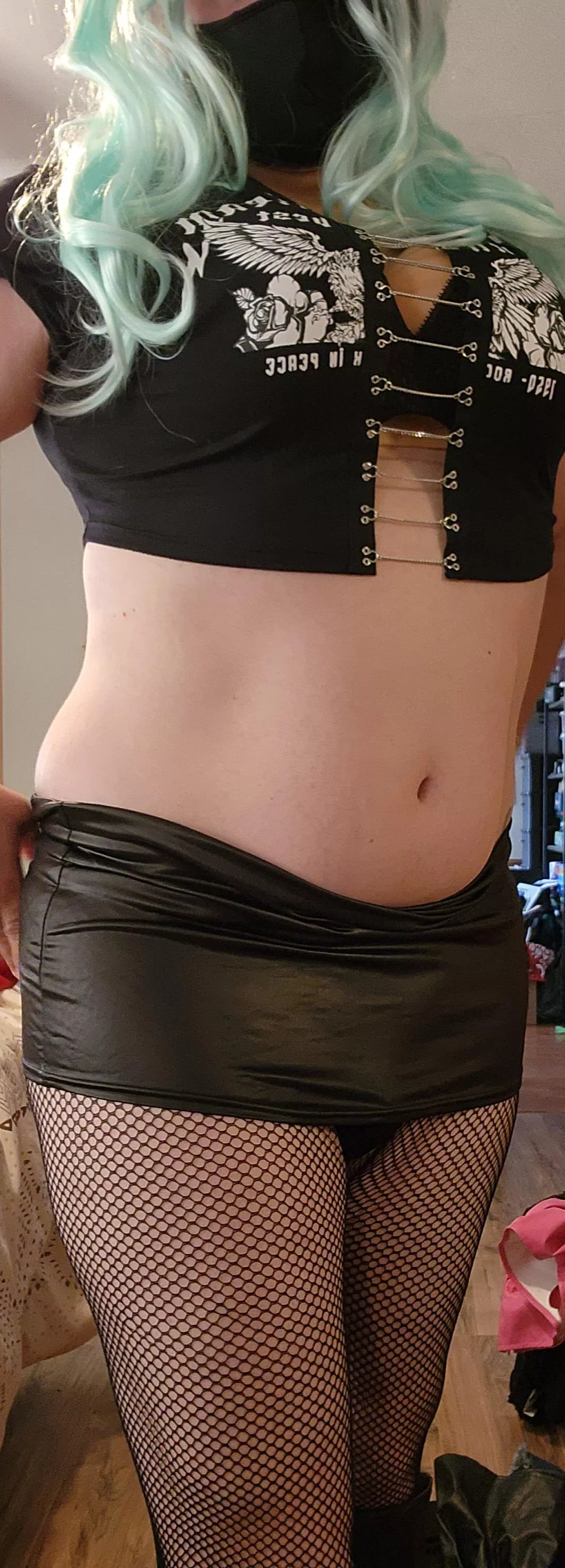 I think I need a longer skirt