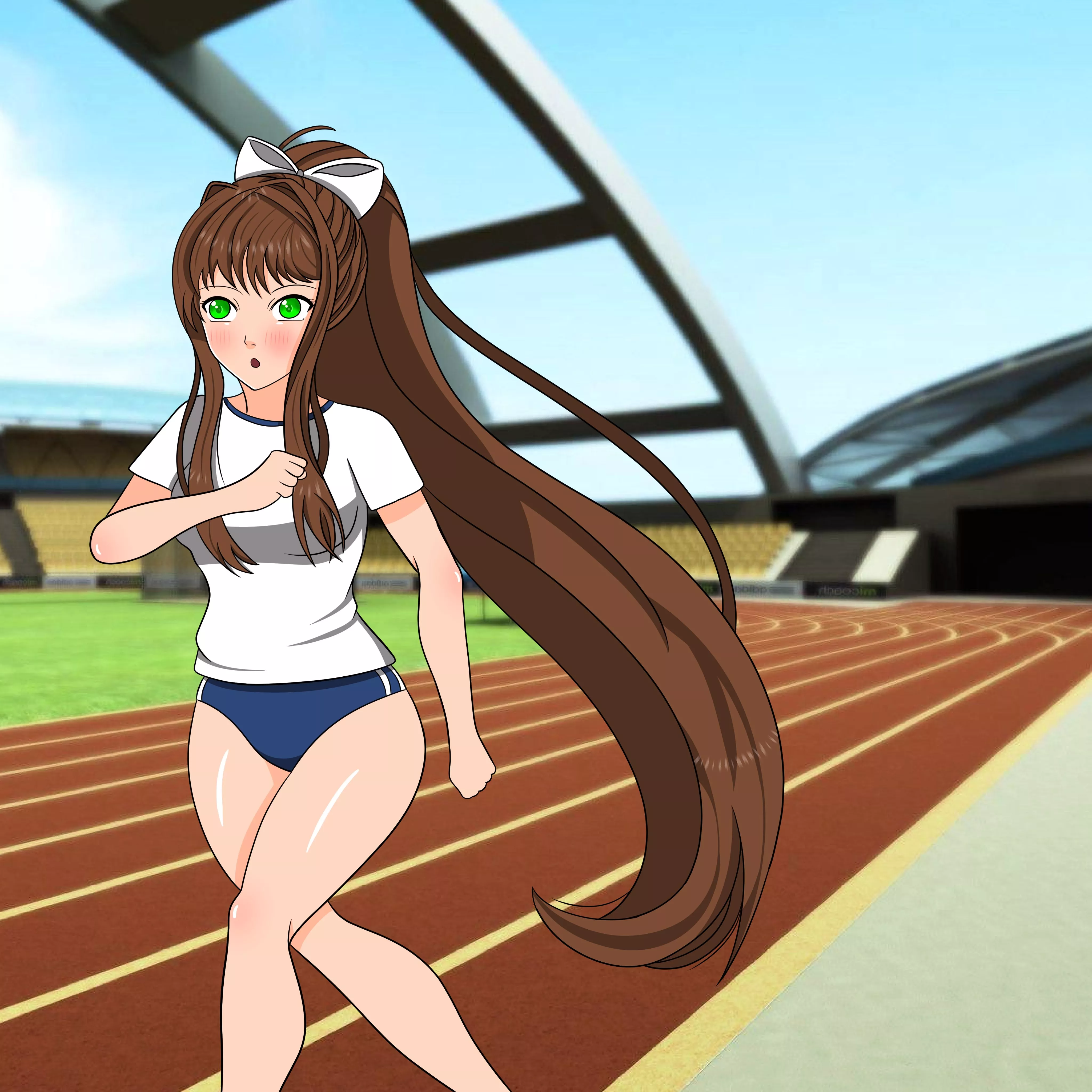 Moni Looking Real Good in That Uniform.