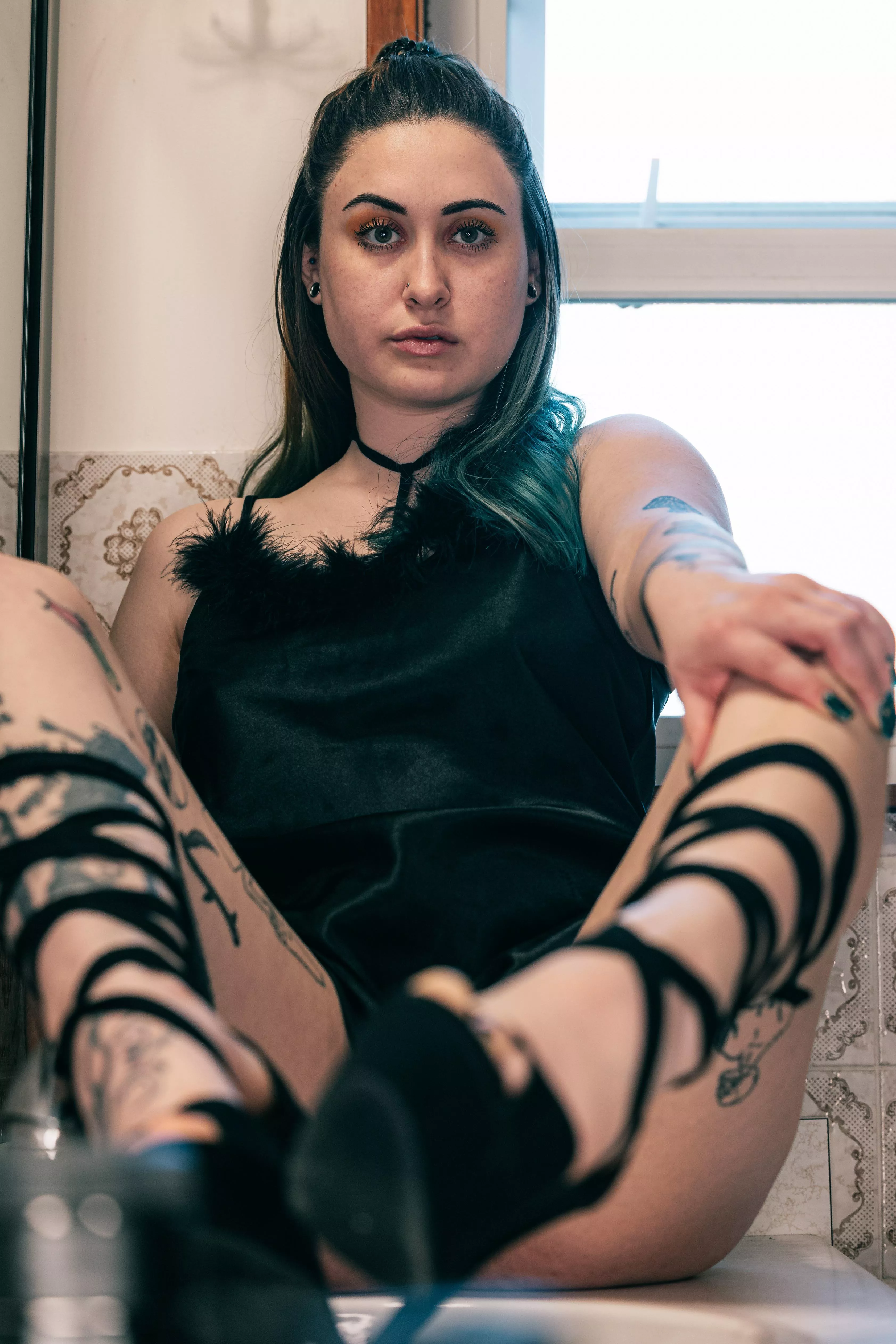 my heels are the main event.