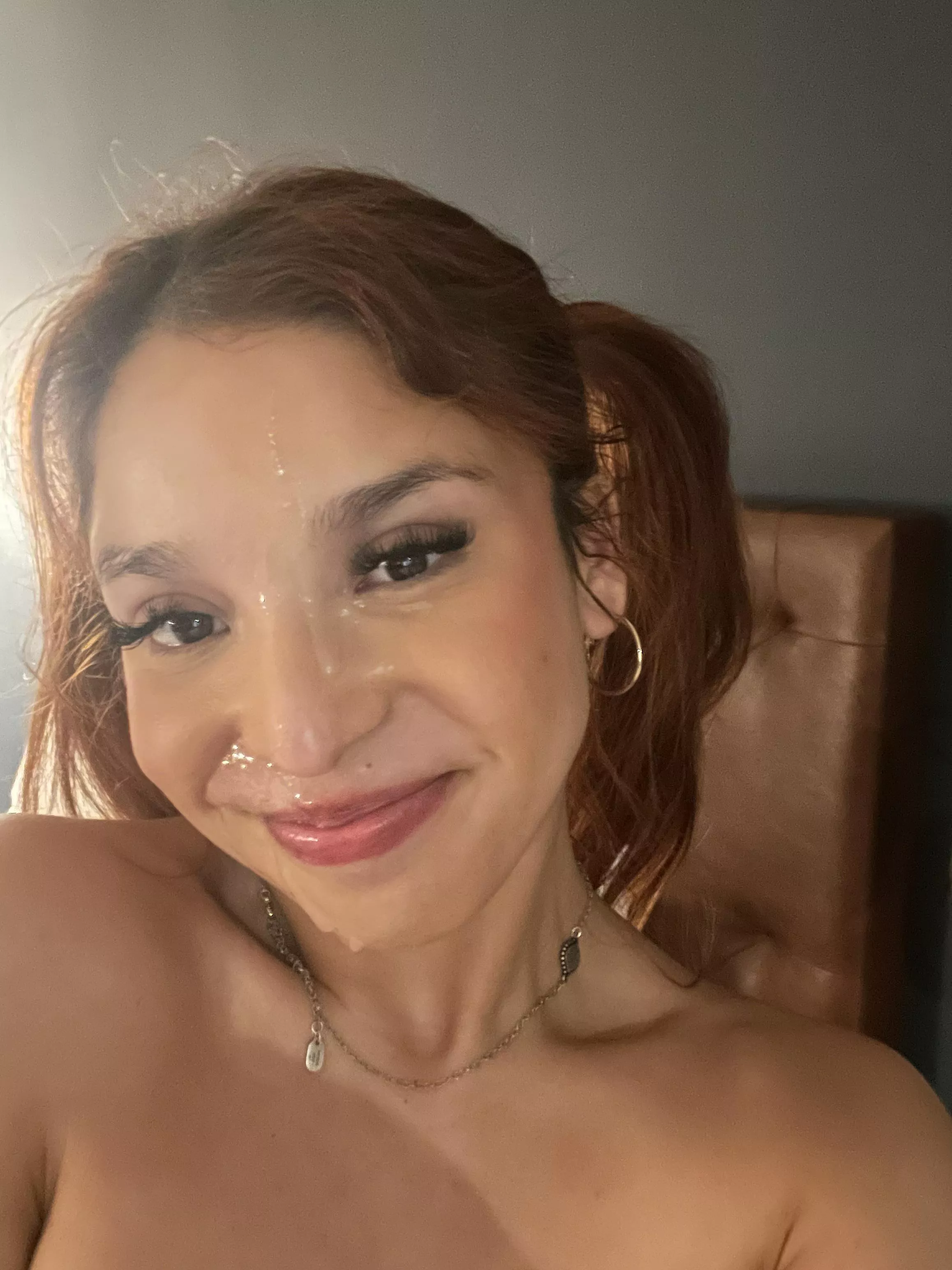 My skin care routine is cum 😍