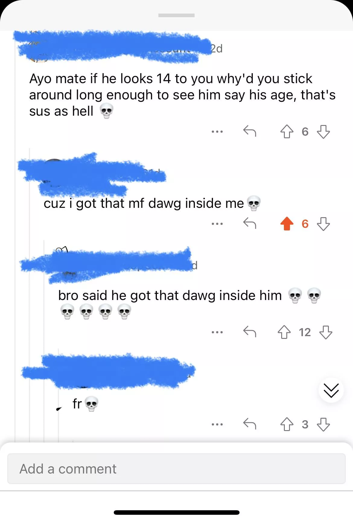 Not ph but it’s from a porn video on Reddit