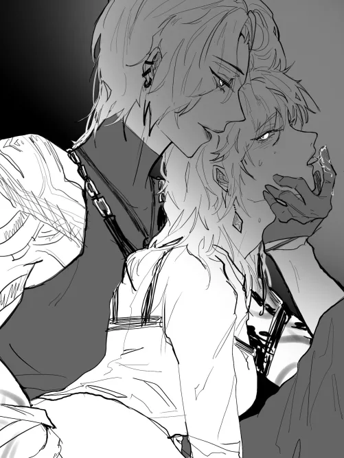 Playing with her new toy