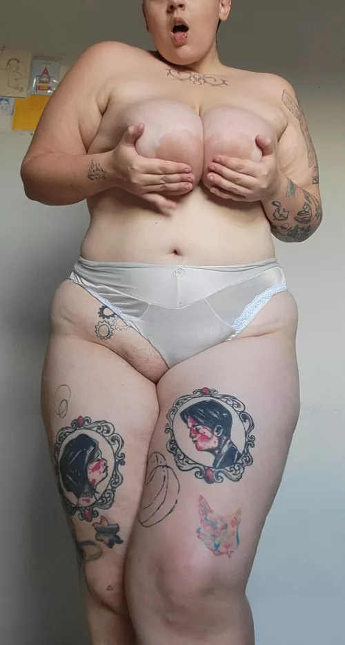 pov: u open the door while I'm changing clothes