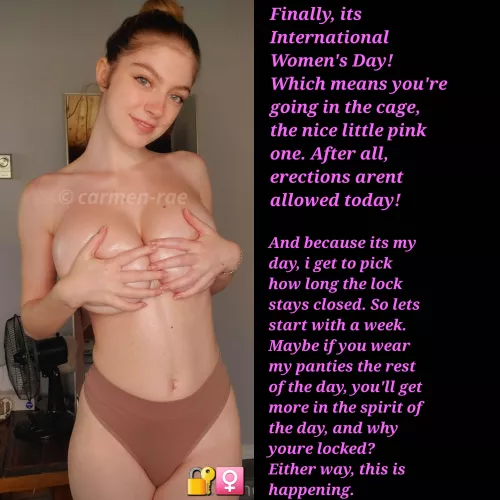 The best day of the year! ♀️🔐