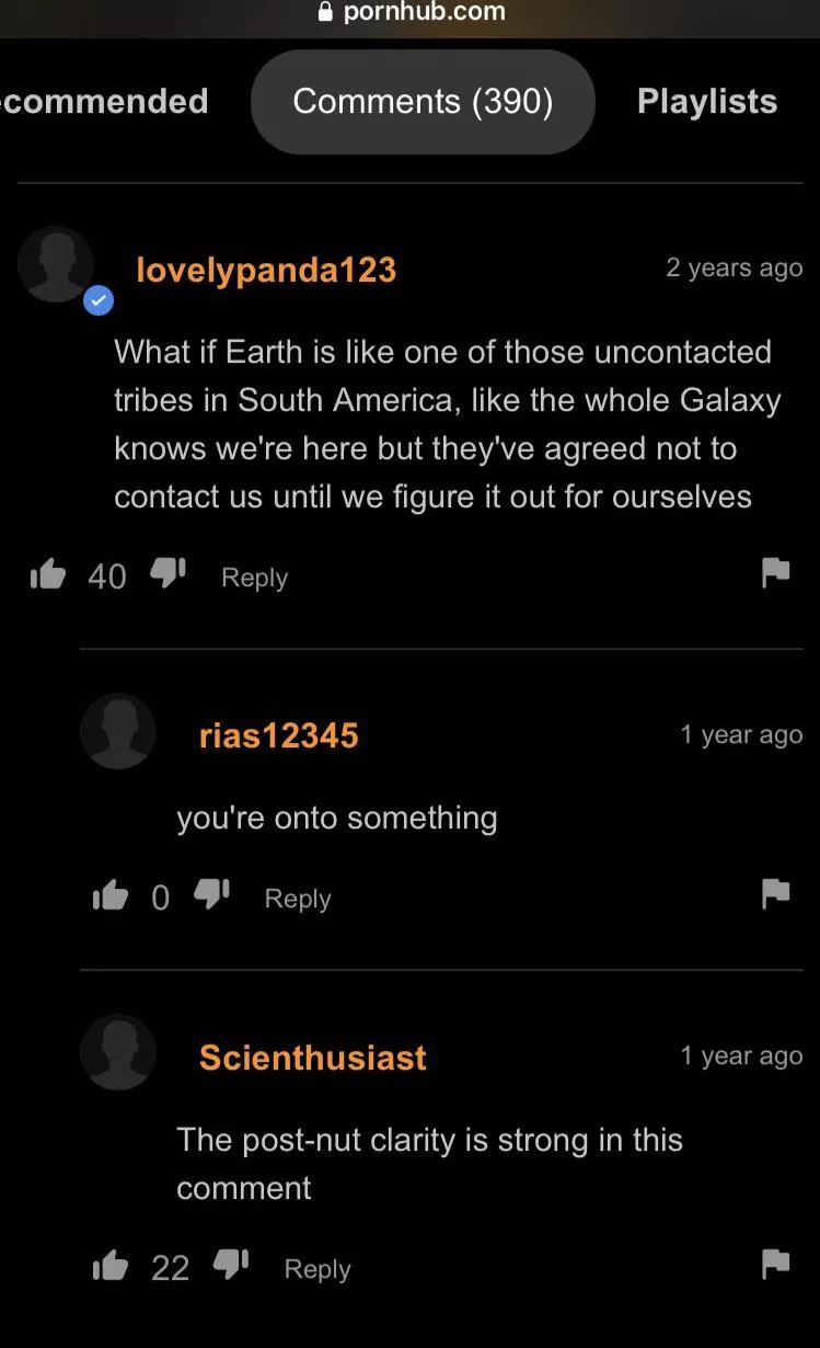 The post-nut clarity is strong with this one