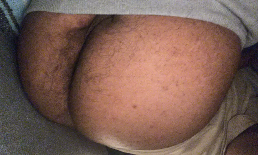 Thick, hairy, juicy. Who wants a bite?