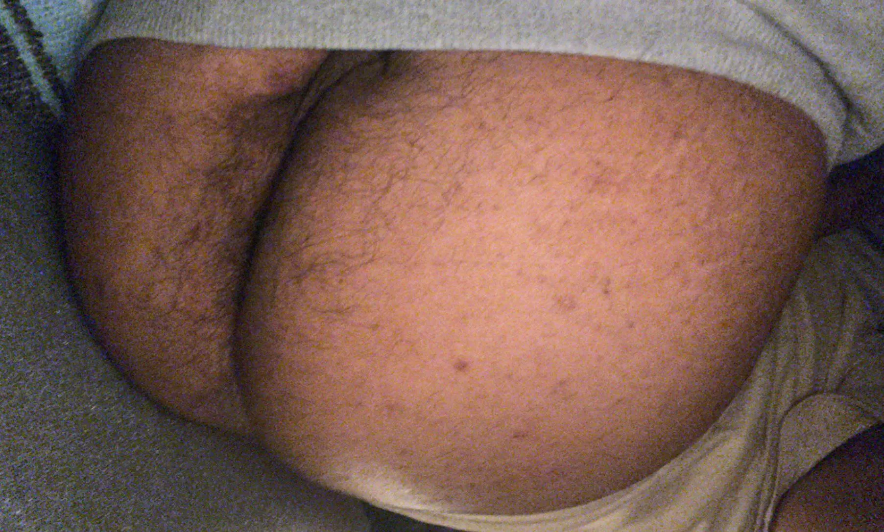 Thick, hairy, juicy. Who wants a bite?