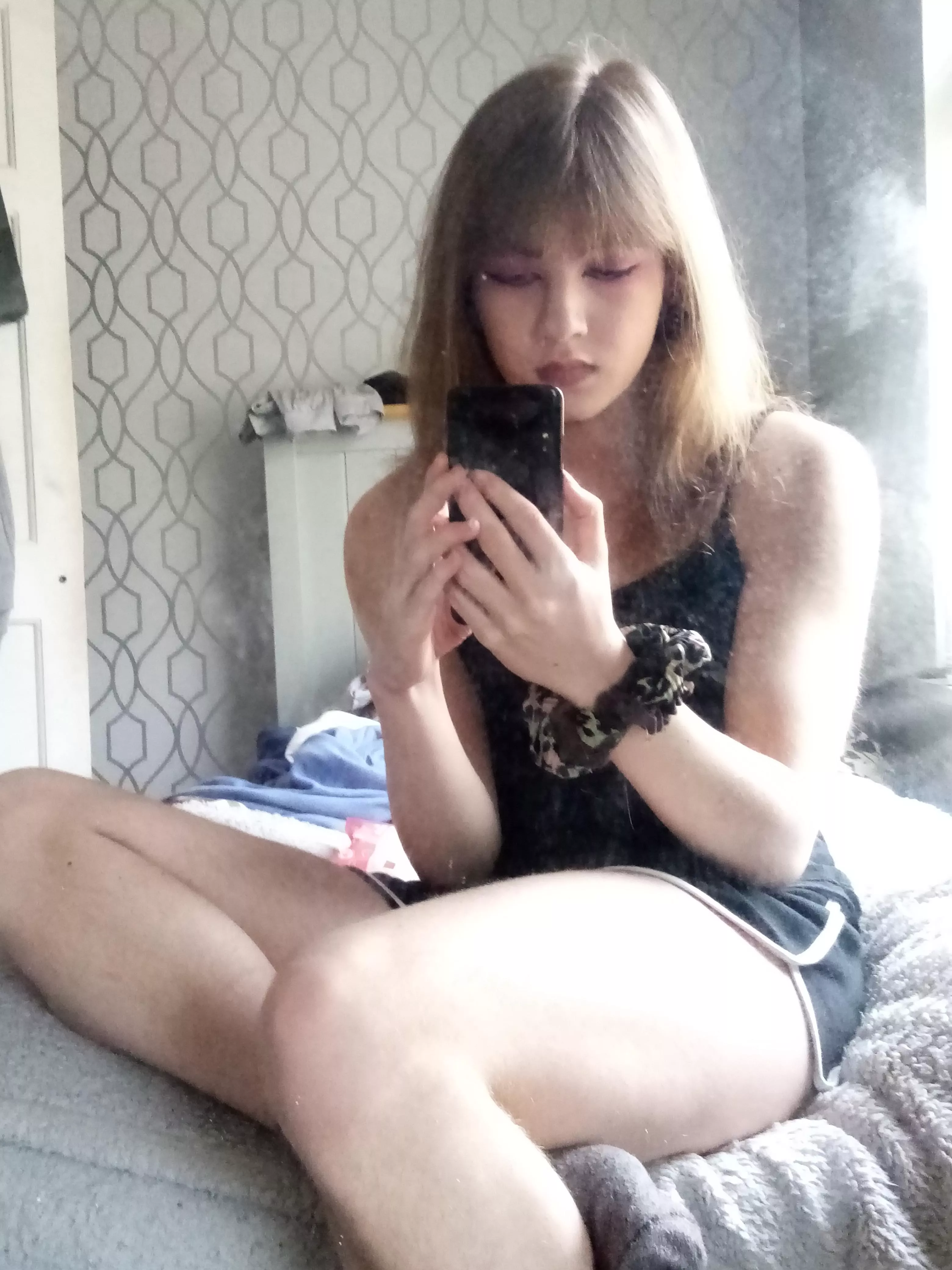 trying a new style 😘