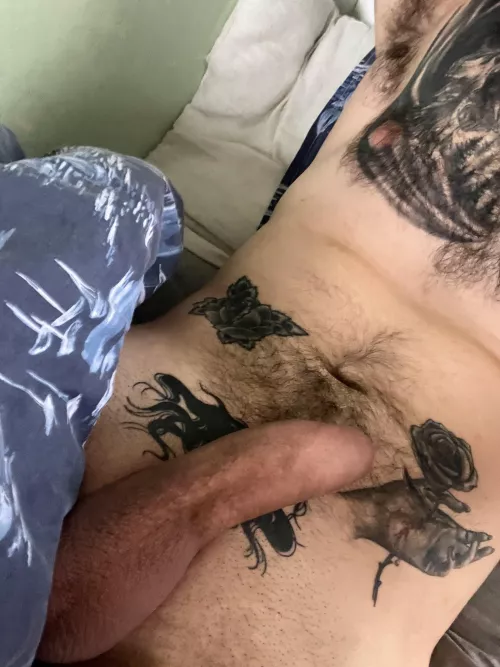 Waking up with someone stroking your chest is the best feeling in the world