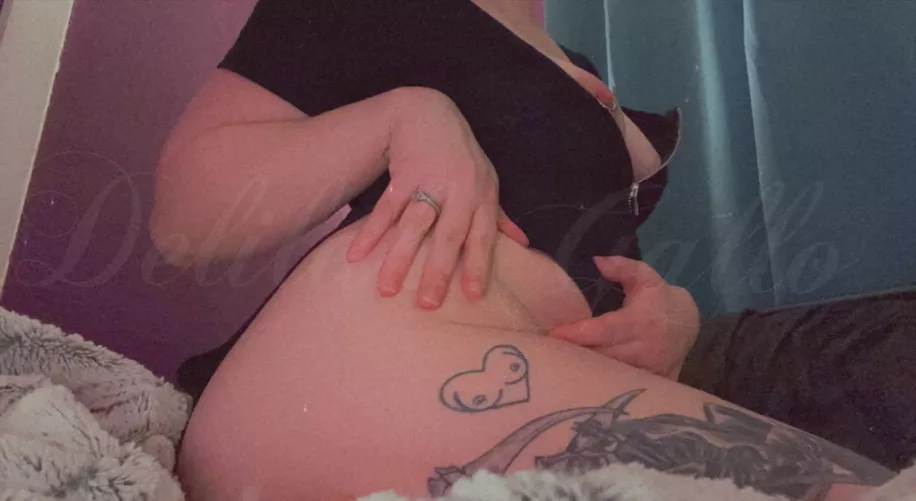 Wedding ring and nipple ring what a treat [oc]