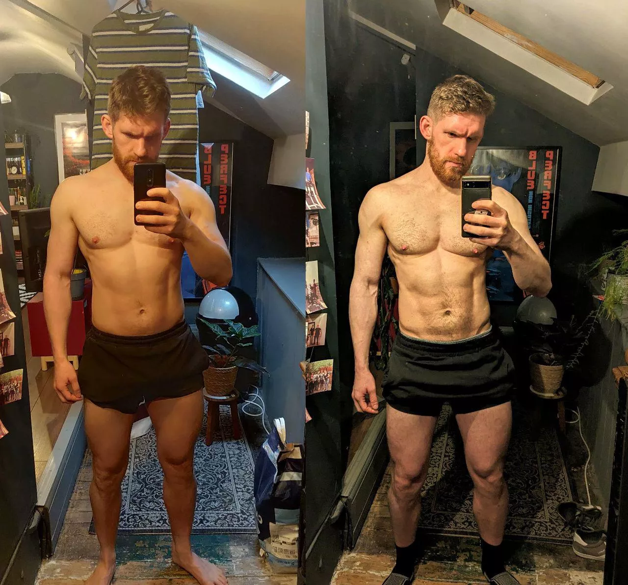 what do you think of my recent gym progress?