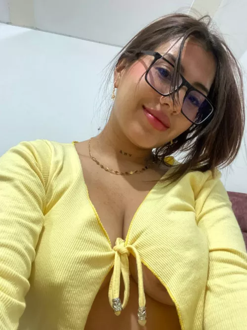 You’d only notice if you were already checking out my tits