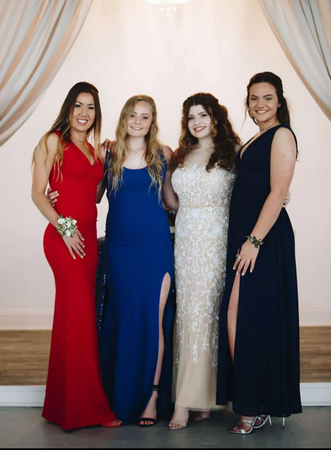 1, 2, 4, 3. Prom ready