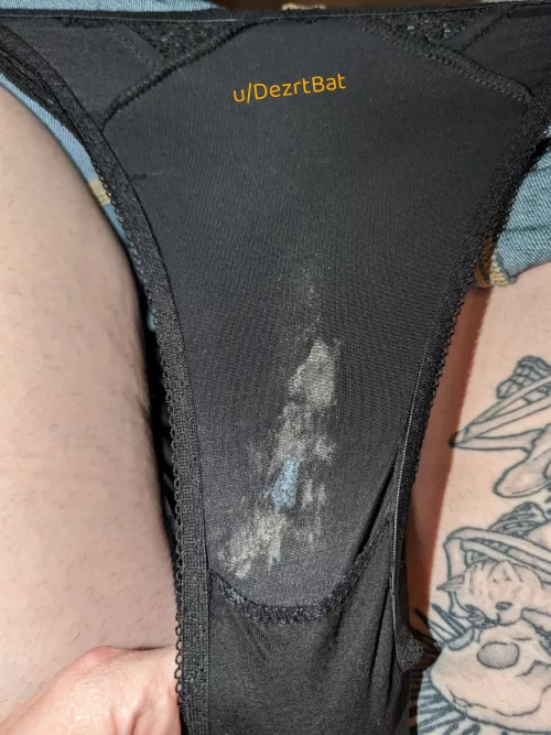 2 days in and twice cummed - let me dirty up a pair for you like this!