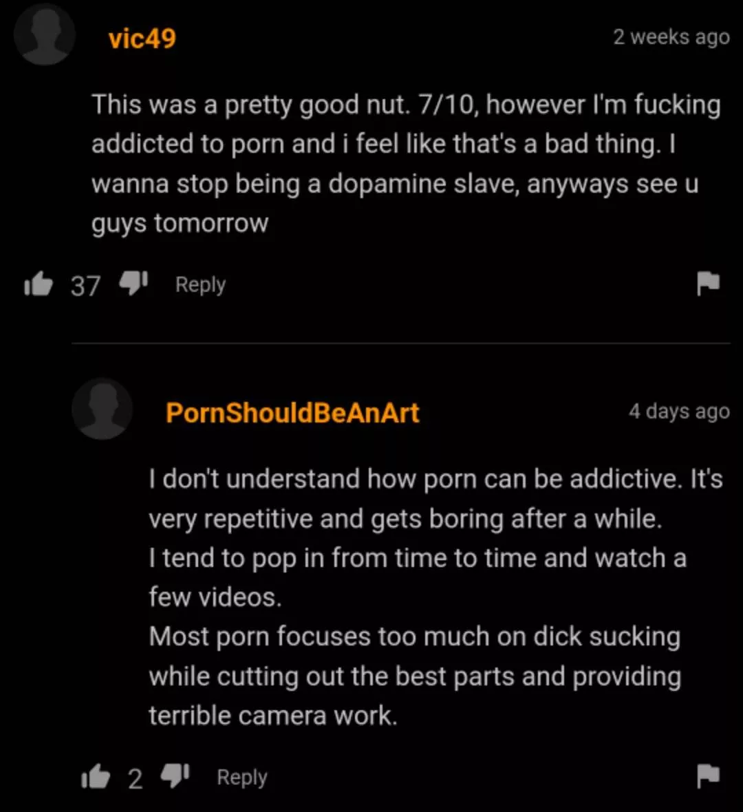 A terrible camera is a major problem in the porn industry