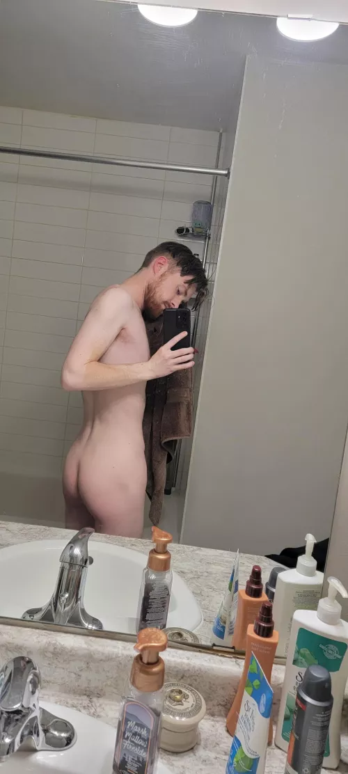 All clean! Well.... 😏 my body is.