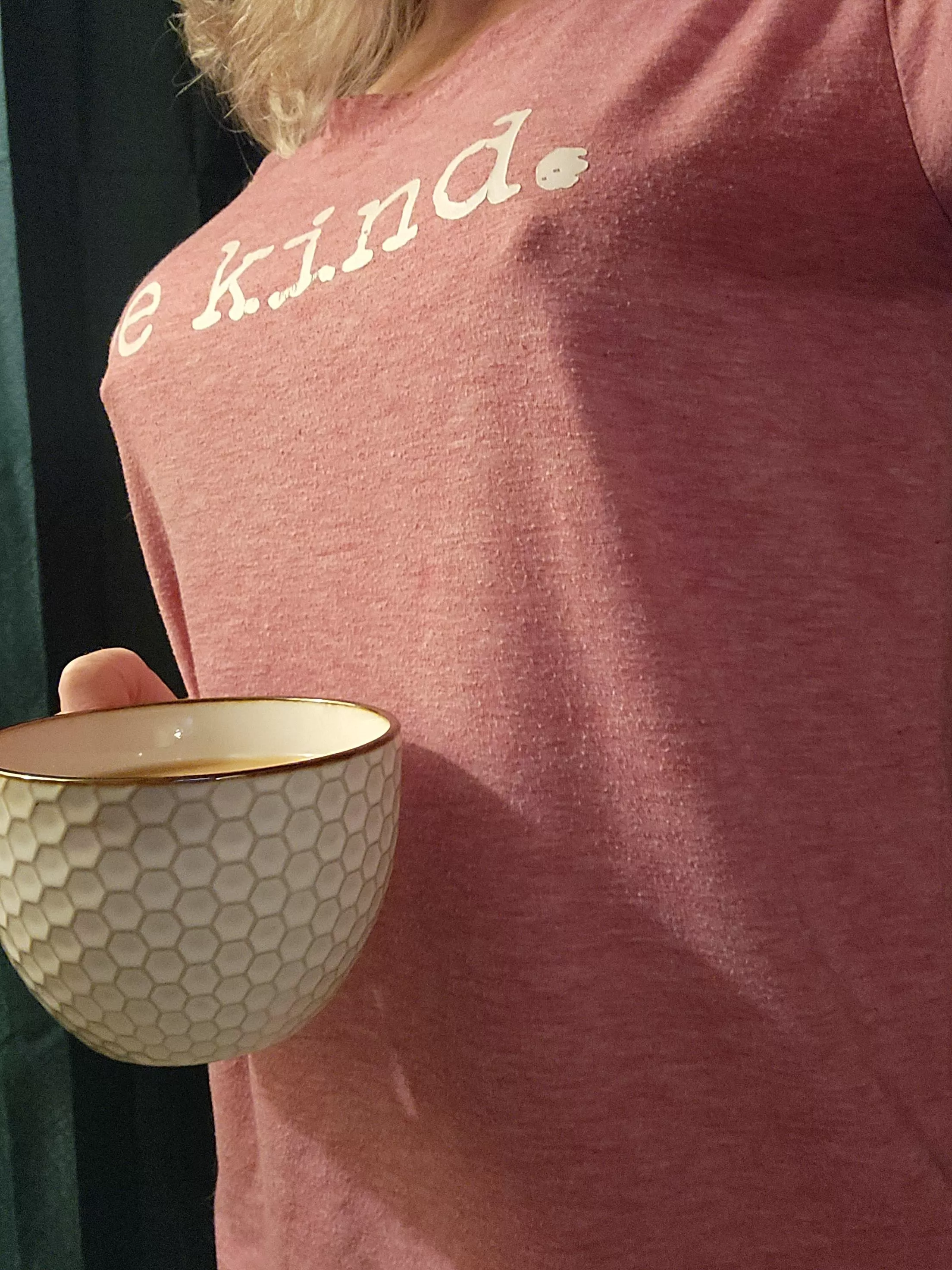 Always Be Kind! Especially to hard cold nipples.