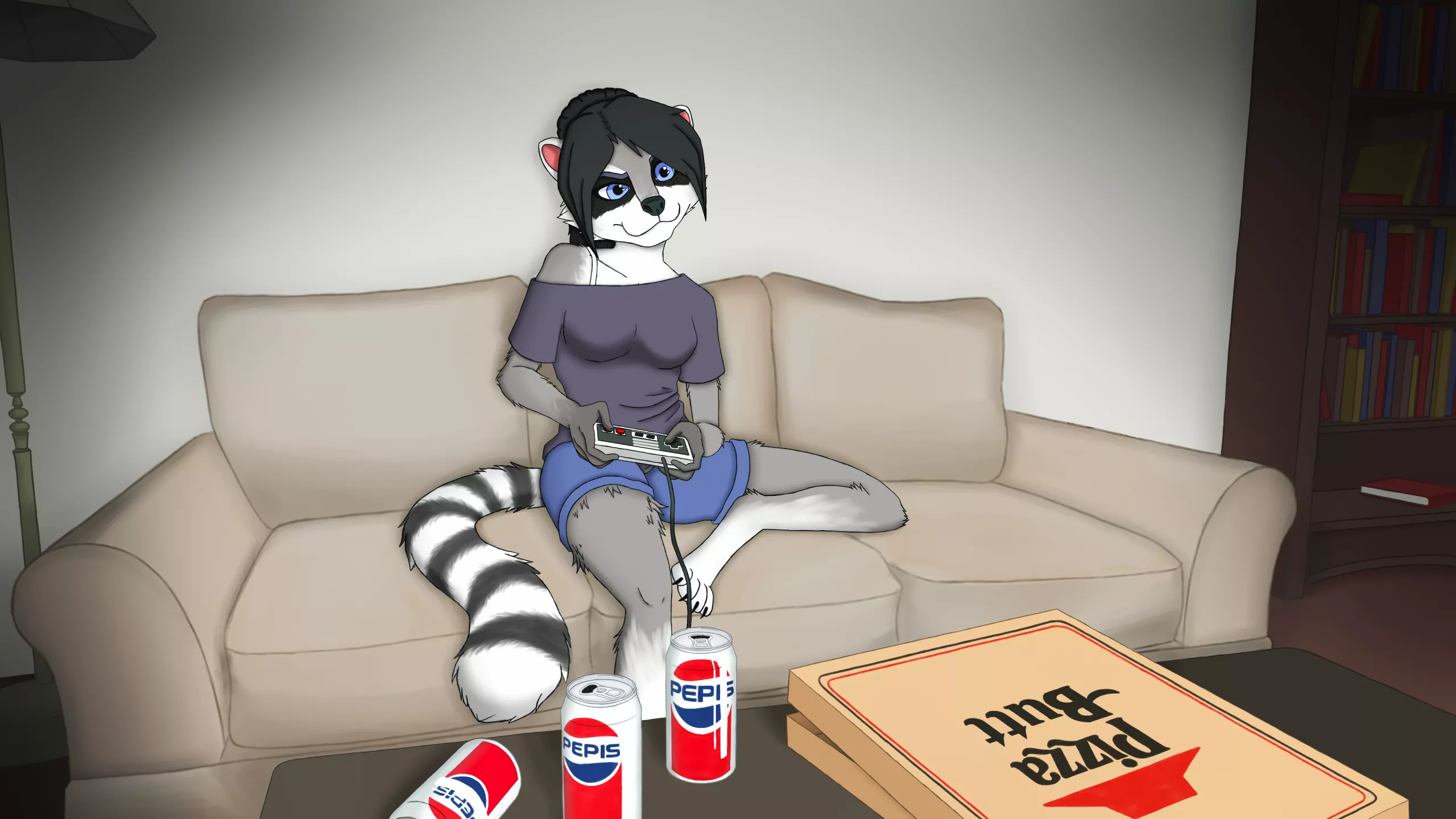 Always great with a classic game night (commissions open)