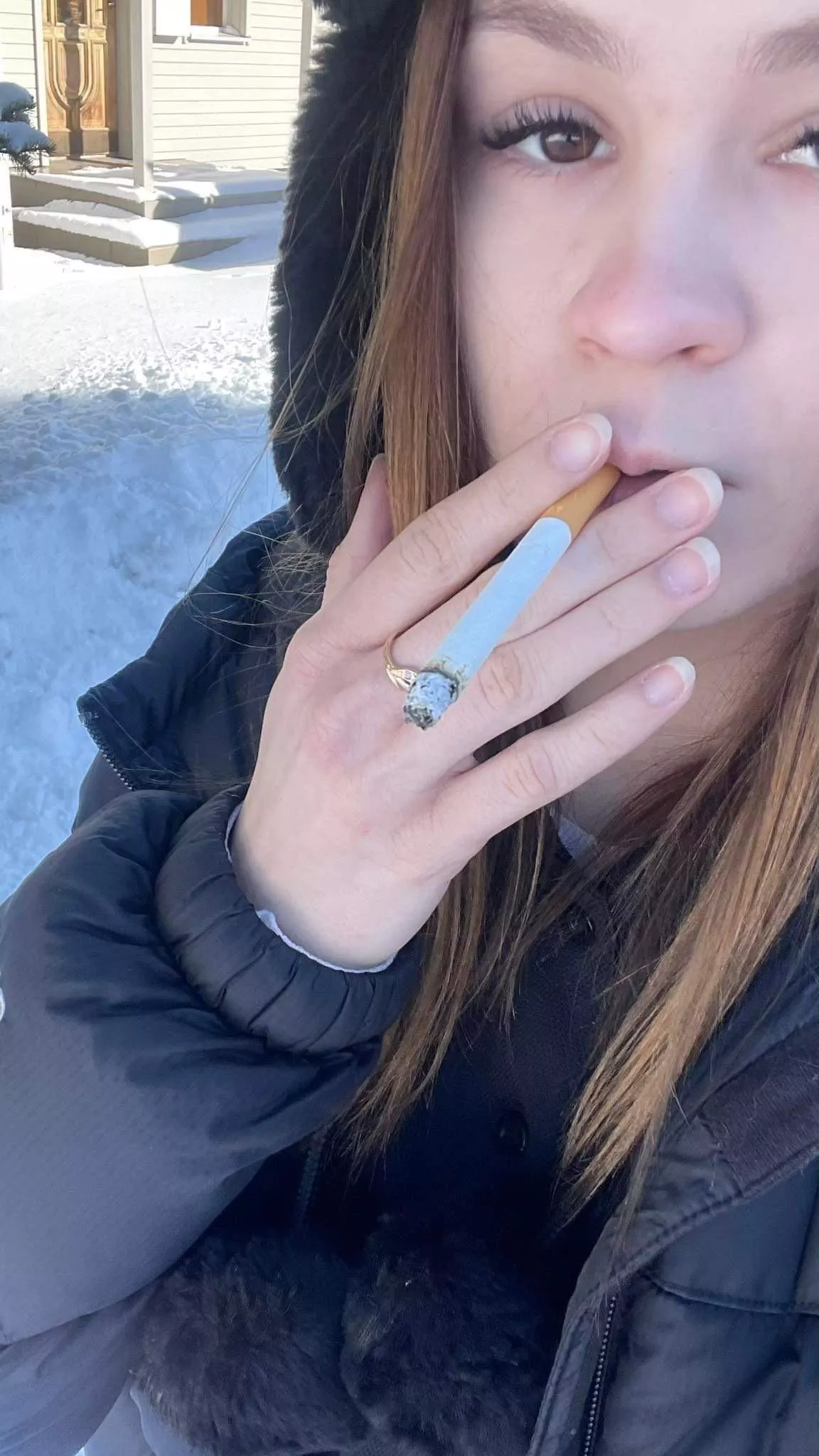 Am i hot while smoking? F18
