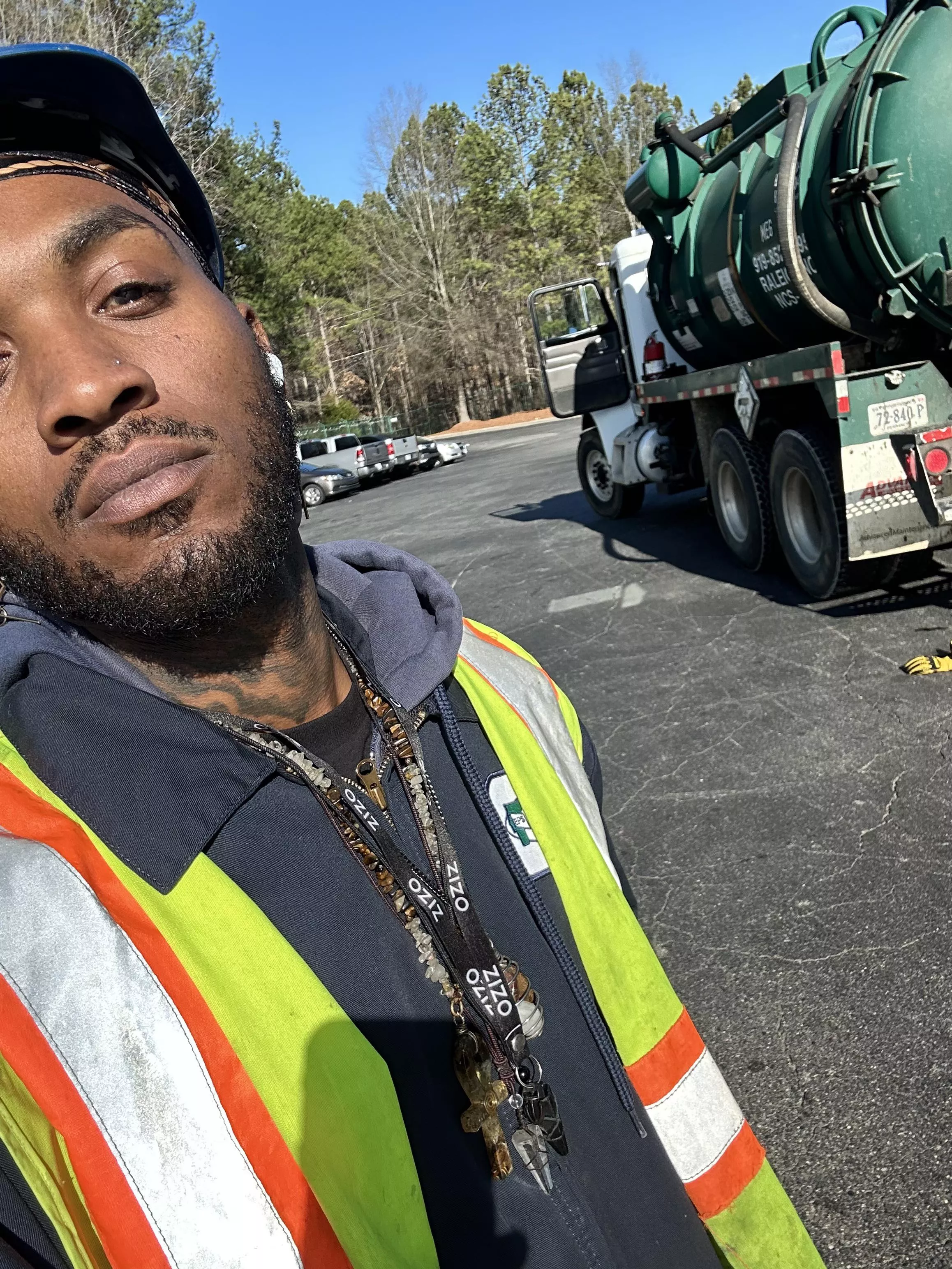 Anyone need a vac truck⁉️I got a empty tank and hella hose available for pumping😏