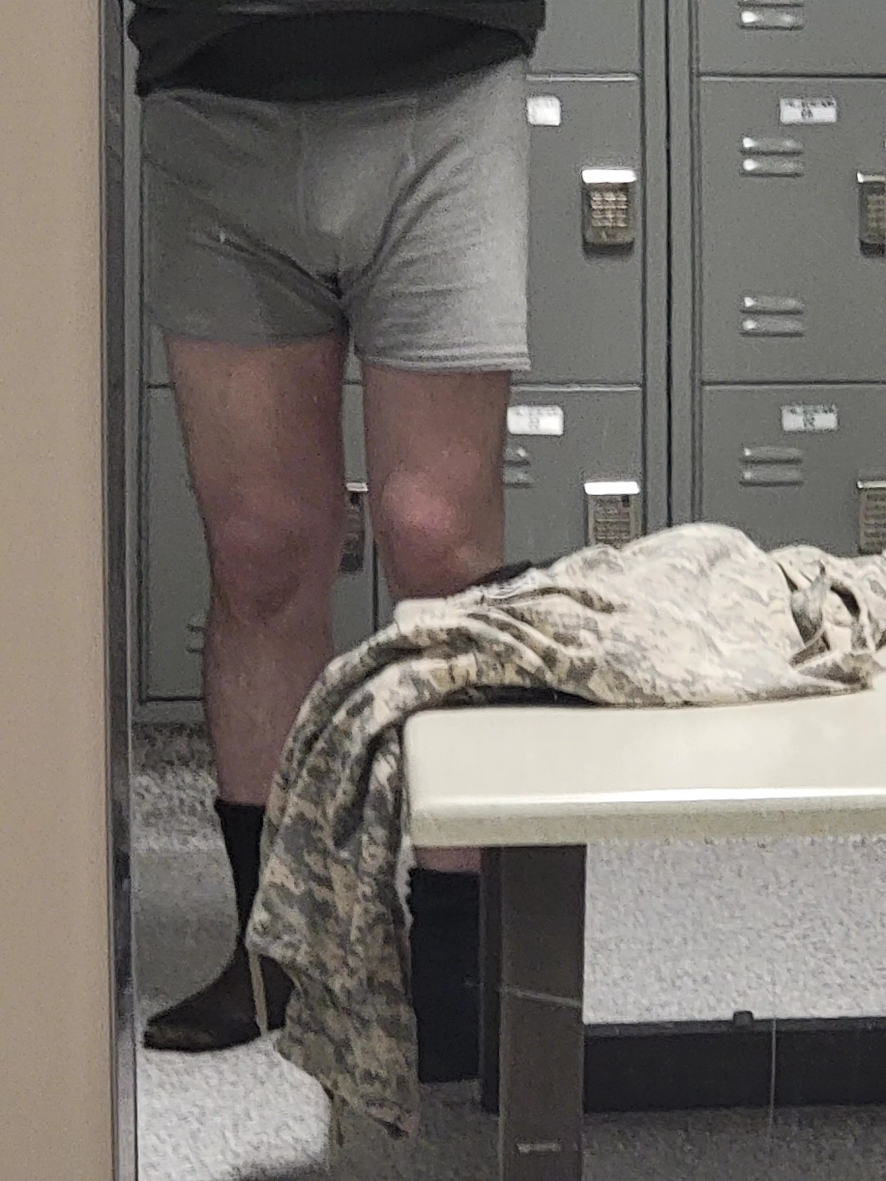 Can you see the lock from my cage?